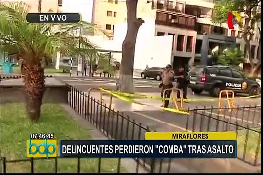 Miraflores: asaltan tienda de celulares bajo modalidad del ‘combazo’