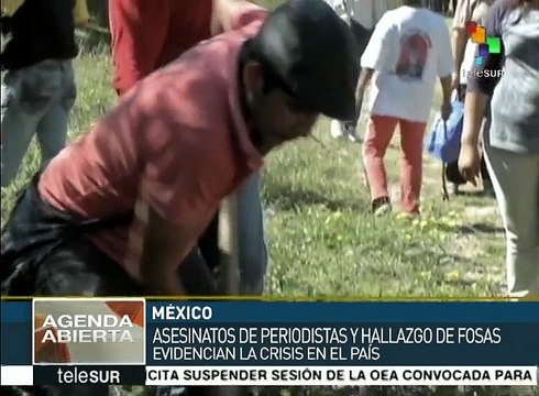 México: piden reporteros a pdte Peña Nieto frene asesinatos de colegas
