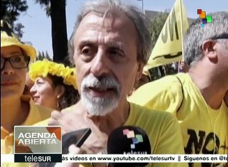 Chilenos marcharon en 74 ciudades contra sistema de pensiones