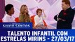 Talento Infantil com Lari Manoela, Jean Paulo e Matheus Ueta