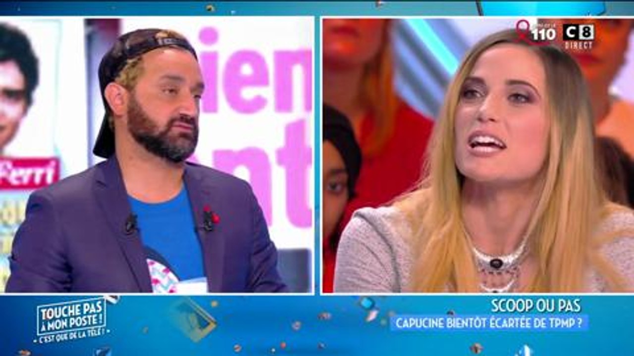 "TPMP" : Capucine Anav a "pleuré", croyant que Cyril Hanouna allait la virer ! (Vidéo)