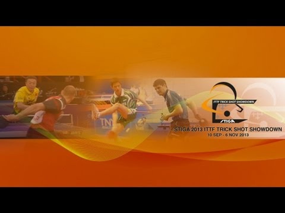 STIGA 2013 ITTF Trick Shot Showdown