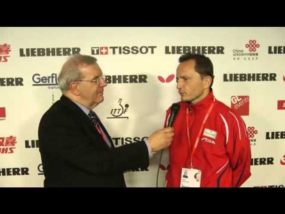 Jean-Michel Saive at the LIEBHERR World Champio...