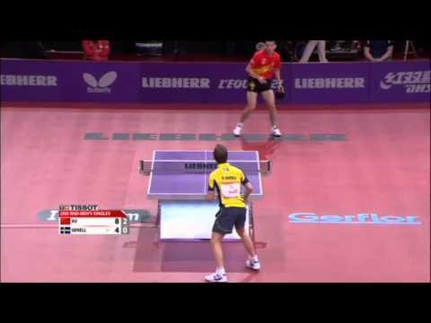 WTTC 2013 Highlights: Xu Xin vs Par Gerell (Round 2)