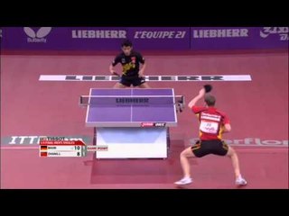 WTTC 2013 Highlights: Zhang Jike vs Patrick Baum (1/4 Final)