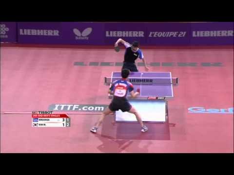 WTTC 2013 Highlights: Kalinikos Kreanga vs Kim Min Seok (Round 2)