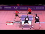 WTTC 2013 Highlights: Wang Liqin/Zhou Yu vs Andrew Baggaley/Daniel Reed (Round 1)
