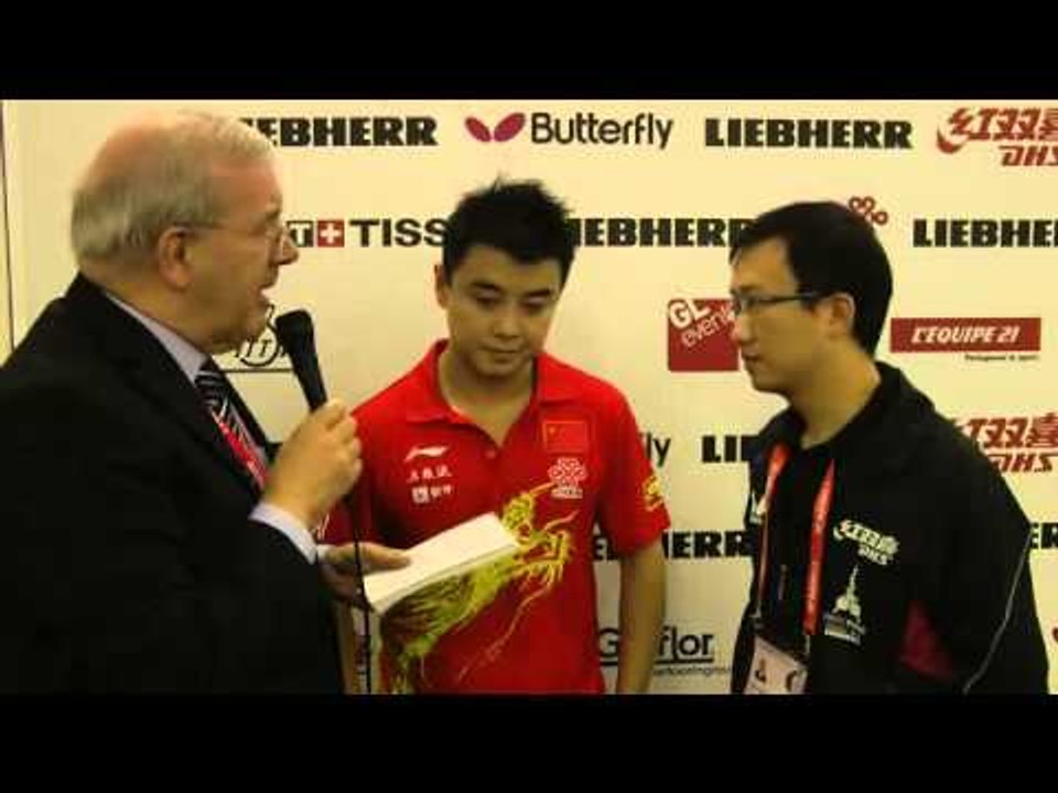 Wang Hao (CHN) - Interview Paris 2013