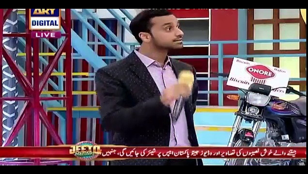 Waseem Badami And Fahad Mustafa Shocked On Girl Statement In Jeeto Pakistan