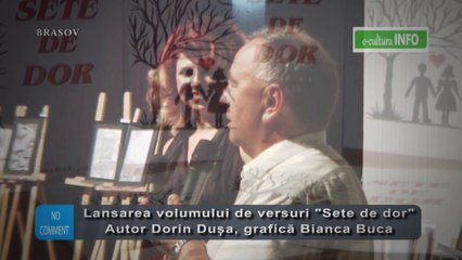 Lansarea volumului de versuri 'Sete de Dor' - Bianca Buca si Dorin Dusa
