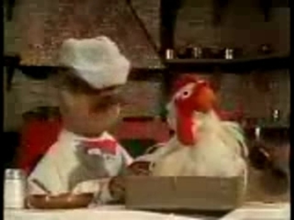 Muppet Show - Swedish Chef - making egg's