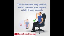 Cijelog života pijete vodu pogrešno: Ovo je jedini ispravan način!