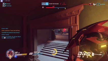 Overwatch: The Most Unfortunate Charge from Spawn of ALL TIME (masters anti-potg)