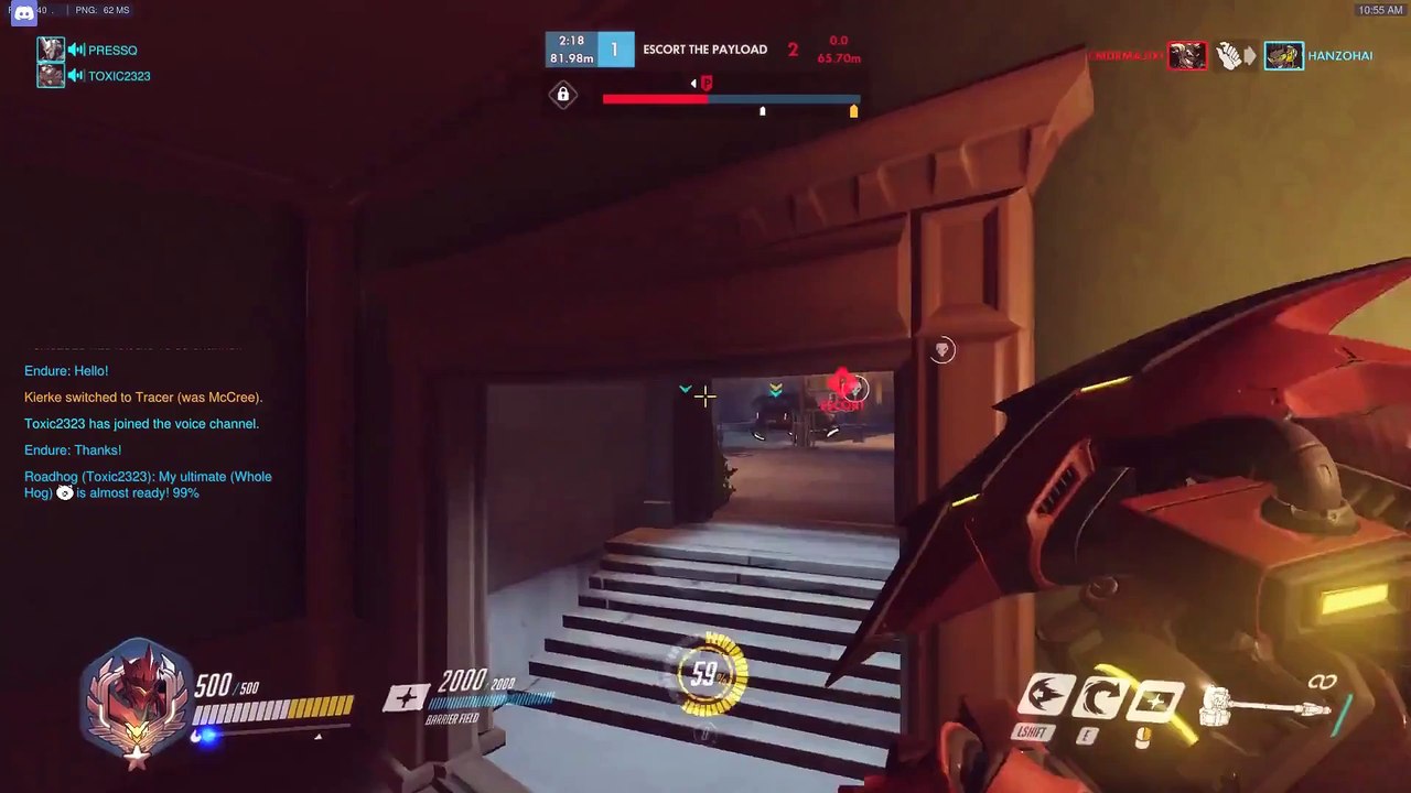 Overwatch: The Most Unfortunate Charge from Spawn of ALL TIME (masters anti-potg)