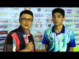 HUNG Tzu-Hsiang Interview at 2013 Harmony Open