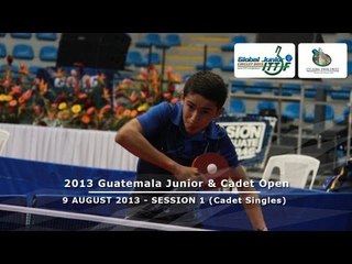 2013 Guatemala Junior & Cadet Circuit - Day 3 Session 2