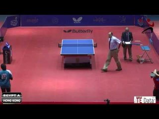 2013 Egypt Junior & Cadet Open EGYPT A vs HONG KONG