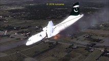 Plane Crash Pakistan Flight 661 PIA ATR 42-500