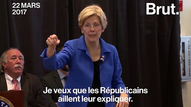Vous connaissiez Bernie Sanders ? Voici Elizabeth Warren, la sénatrice très remontée contre Donald Trump