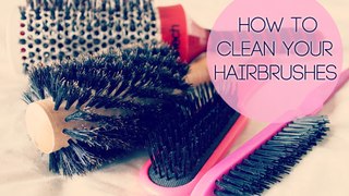 How to Clean Your Hairbrush (A Minute to Clean)