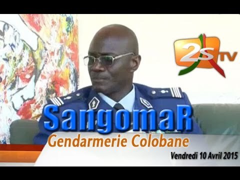 Sangomar rend visite a l'escadron montée de la gendarmerie de colobane