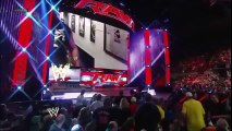 Brock Lesnar & Destroys Triple H's  WWE Headquarters Raw 2013 HD