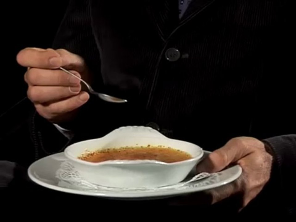 Vous avez commandé une crème brûlée... ?