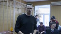 Russian opposition leader Alexei Navalny fined and jailed