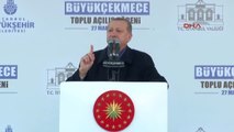 Dha Istanbul - Cumhurbaşkanı Erdoğan Büyükçekmece'de Toplu Açılış Töreninde Konuştu 5