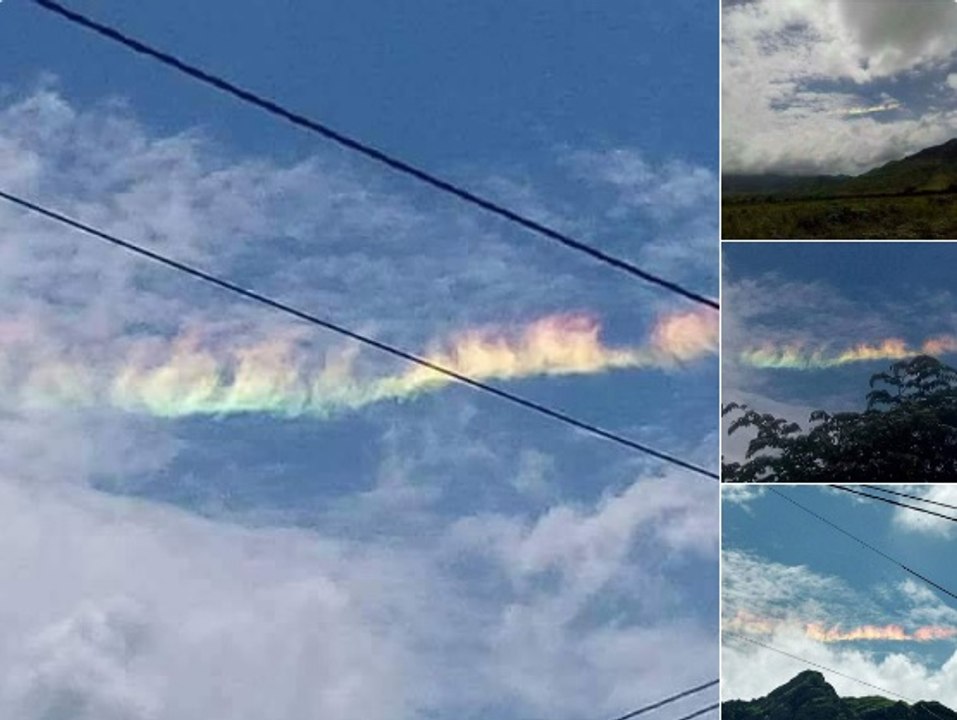 Un arcoíris de fuego en los cielos de Pátapo!!!