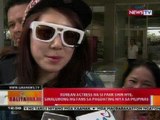 BT: Korean actress Park Shin Hye, sinalubong ng fans sa pagdating sa Pilipinas