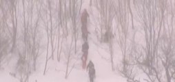 Ocho jóvenes murieron tras ser atrapados por una avalancha de nieve en Japón