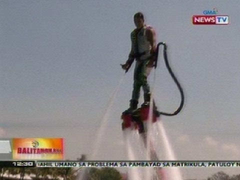 BT Flyboard o Hydrojet surfing, patok sa extreme water sport sa Subic