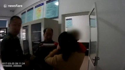 Firefighters rescue boy, 3, with hand stuck in vacuum cup