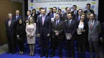 Spain's King Felipe presents Ibero-American journalism awards at ceremony in Madrid