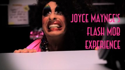 Joyce Maynge's Flash Mob Experience - Emerson Martins Video Blog