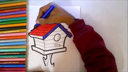 COLOURING | TREE HOUSE | FOR KIDS |