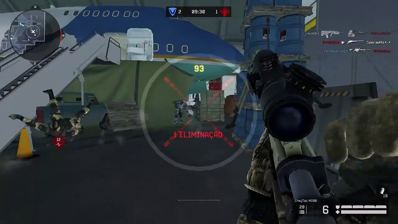 Warface - Melhores Jogadas Com a CheiTac Primeira Parte