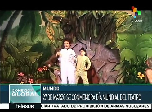 Día Mundial del Teatro busca ampliar el acceso a las artes escénicas