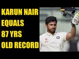 Karun Nair only 4th batsman to be dropped after triple ton|Oneindia News