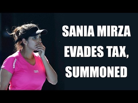 Sania Mirza evades tax, summoned by service tax department | Oneindia News