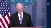 Jeff Sessions Discusses Action Against Sanctuary Cities In White House Briefing