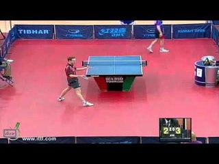 2013 Kuwait Open: Robinot Quentin's Amazing Shot