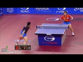 2013 Qatar Open, Short Clip: Men Singles Finals last game MA Long v YAN An