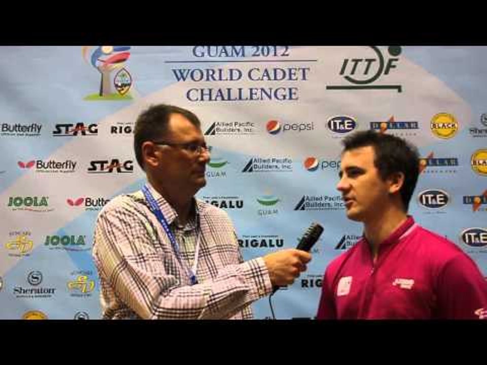 Guam 2012 World Cadet Challenge - Interview to Michael Brown