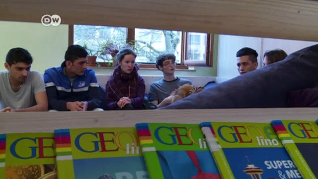 German students fight for refugee classmates | DW English