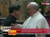 KB: Manila Archbishop Luis Antonio Cardinal Tagle, balik-Pilipinas na ngayong araw