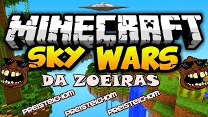 Minecraft ,Jogando Skywars Fudido Kilme PLay