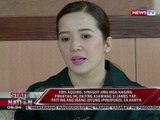 SONA: Panayam ni Jessica Soho kay Kris Aquino ukol sa iringan nila ni James Yap