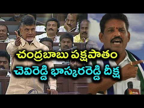 Chevireddy Bhaskar Reddy Demands Action Against TDP Leaders - Oneindia Telugu